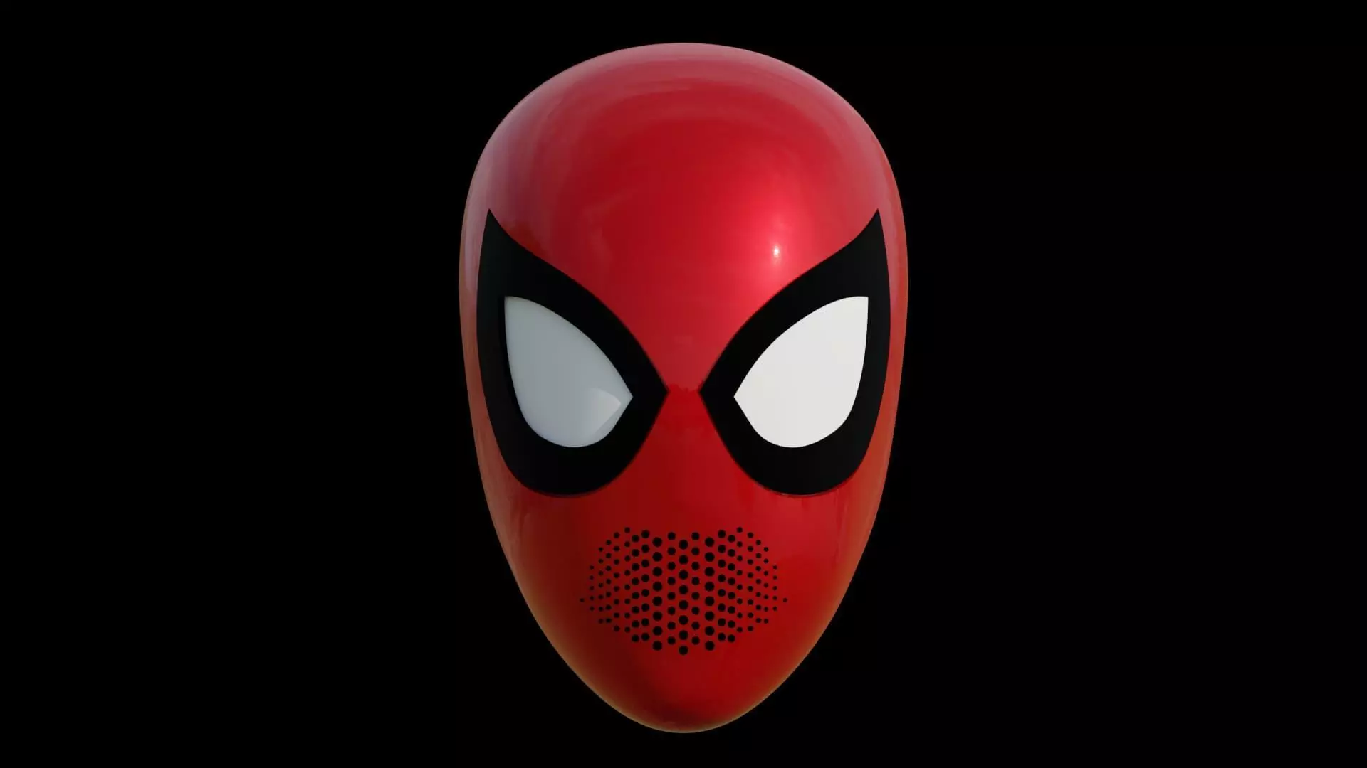 peter b parker faceshell v2 3D print model_0