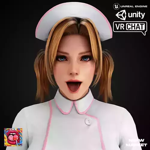 EXCLUSIVE EDITION RIGGED CHARACTER TINA - SUSTER Low-poly 3D model