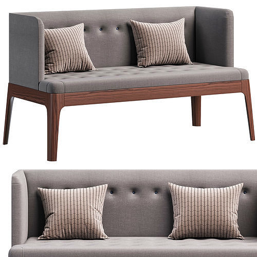 Wendy Sofa by porada 3D model
