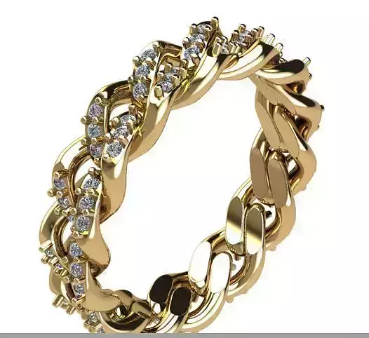 jewellery ring 3D print model