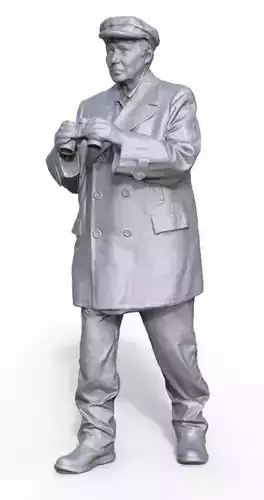 Figure Uwe for fishing boat ship model Typ B