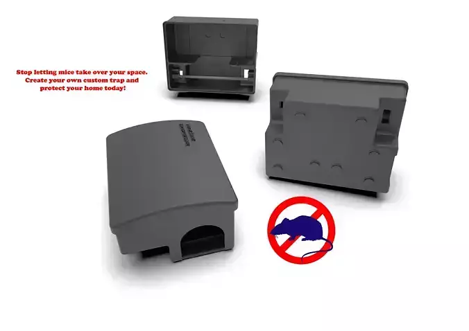 RAT TRAP - TO CAPTURE MICE 3D model