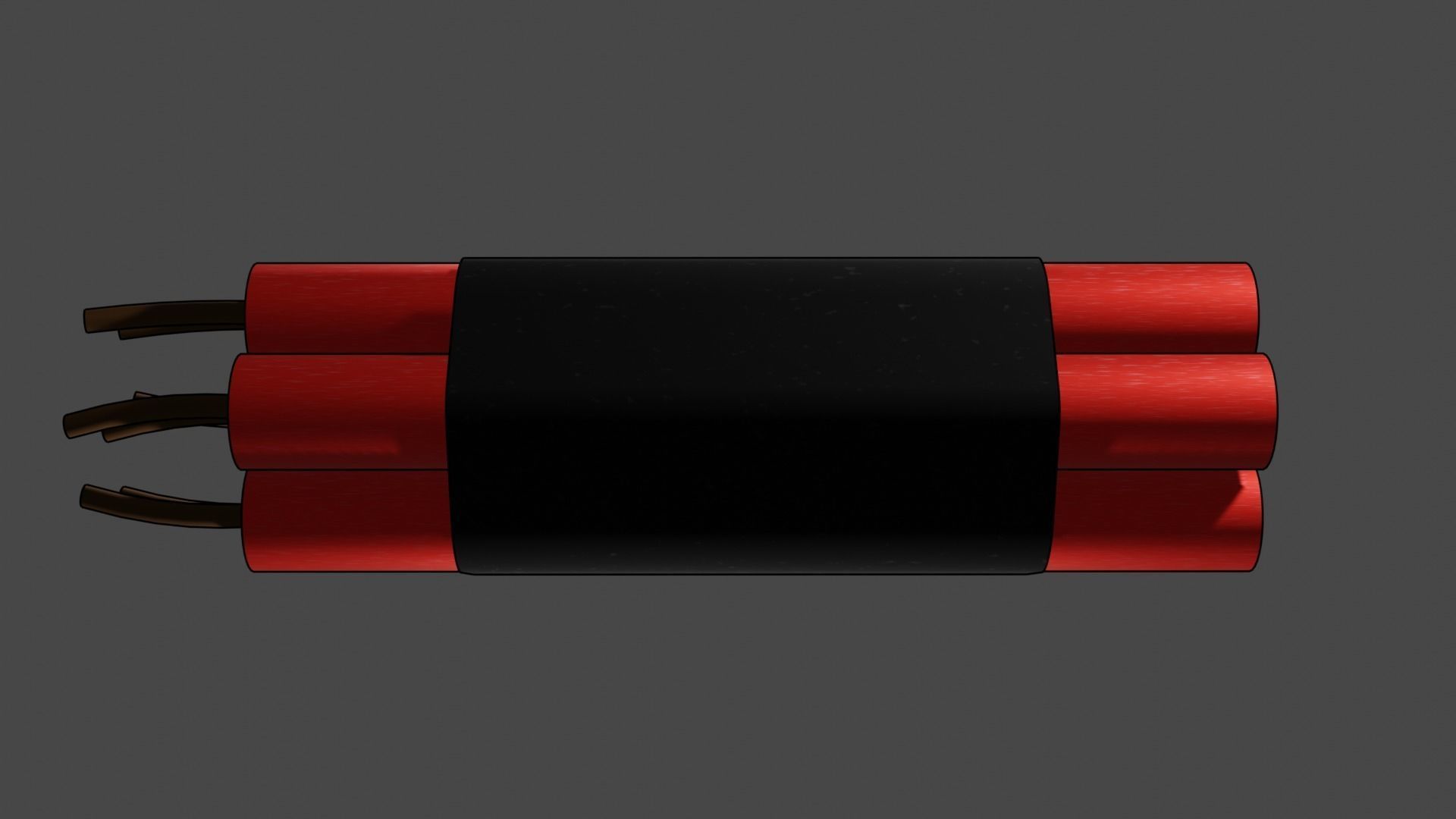 Comic Dynamite 3D model_5