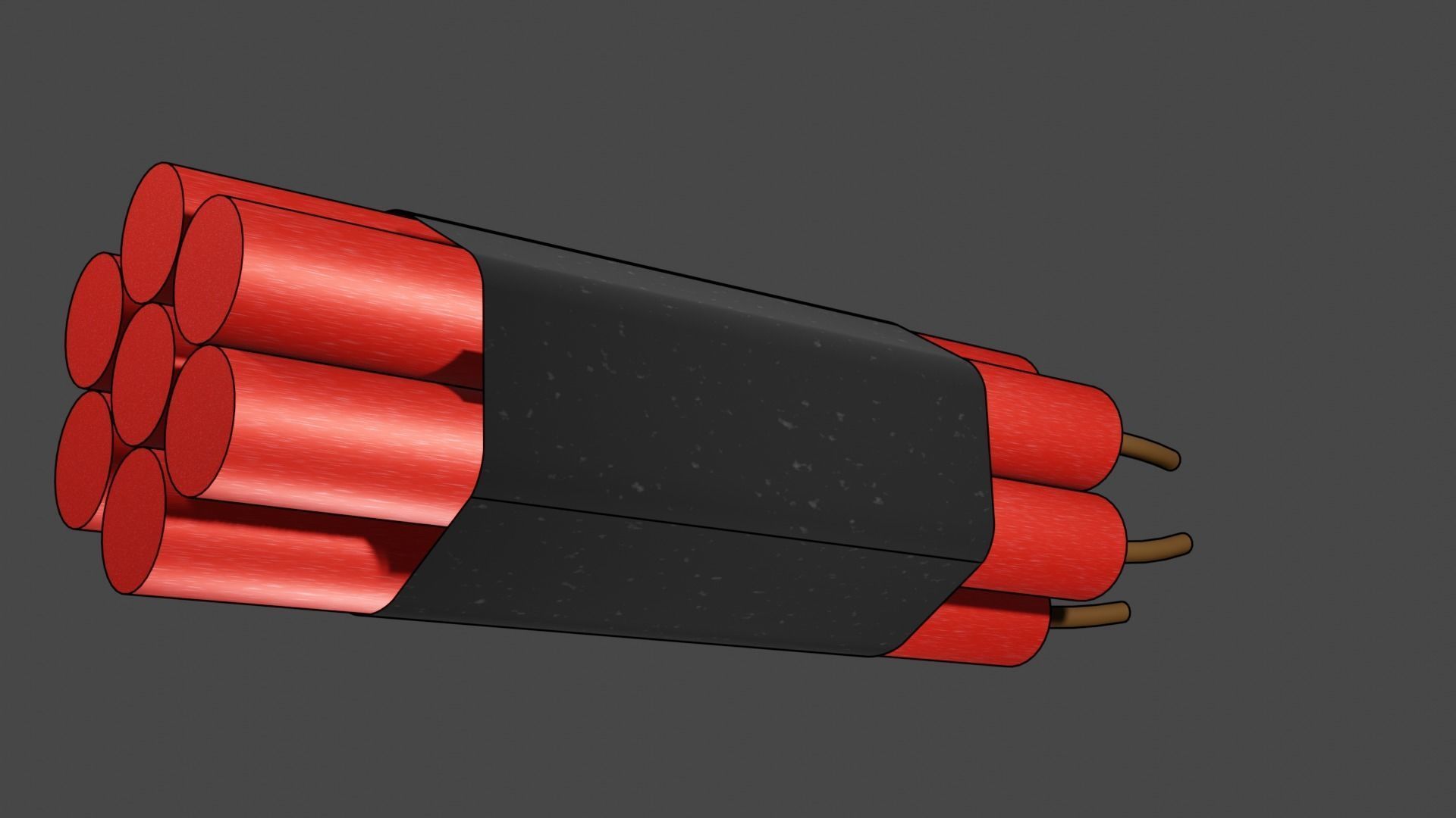 Comic Dynamite 3D model_3