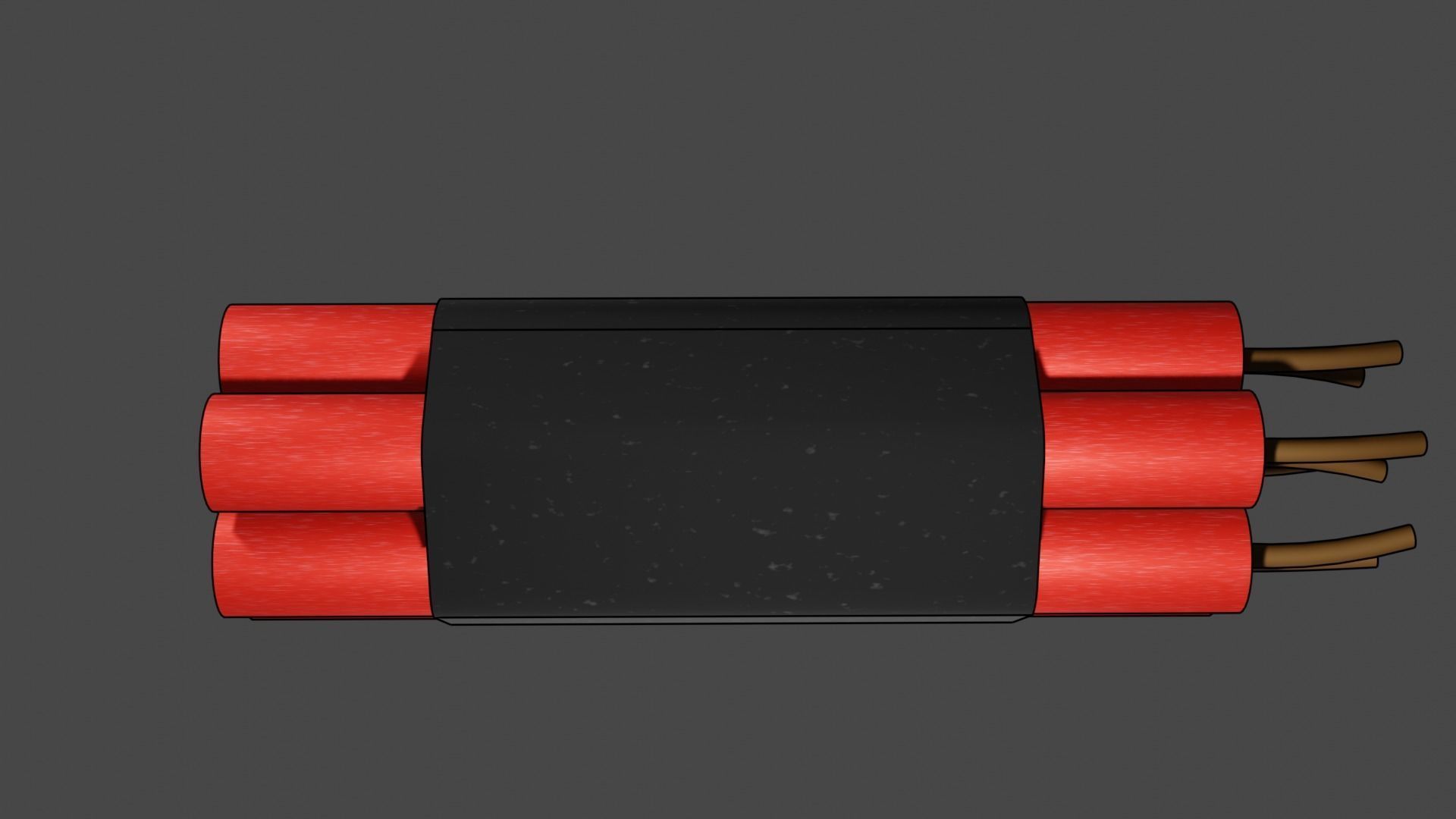 Comic Dynamite 3D model_6