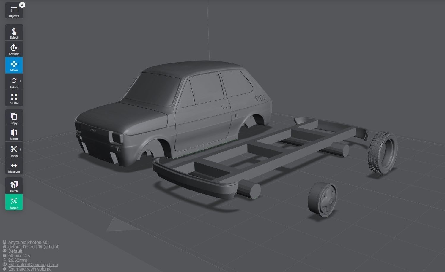 Polski FIAT Free 3D print model_5