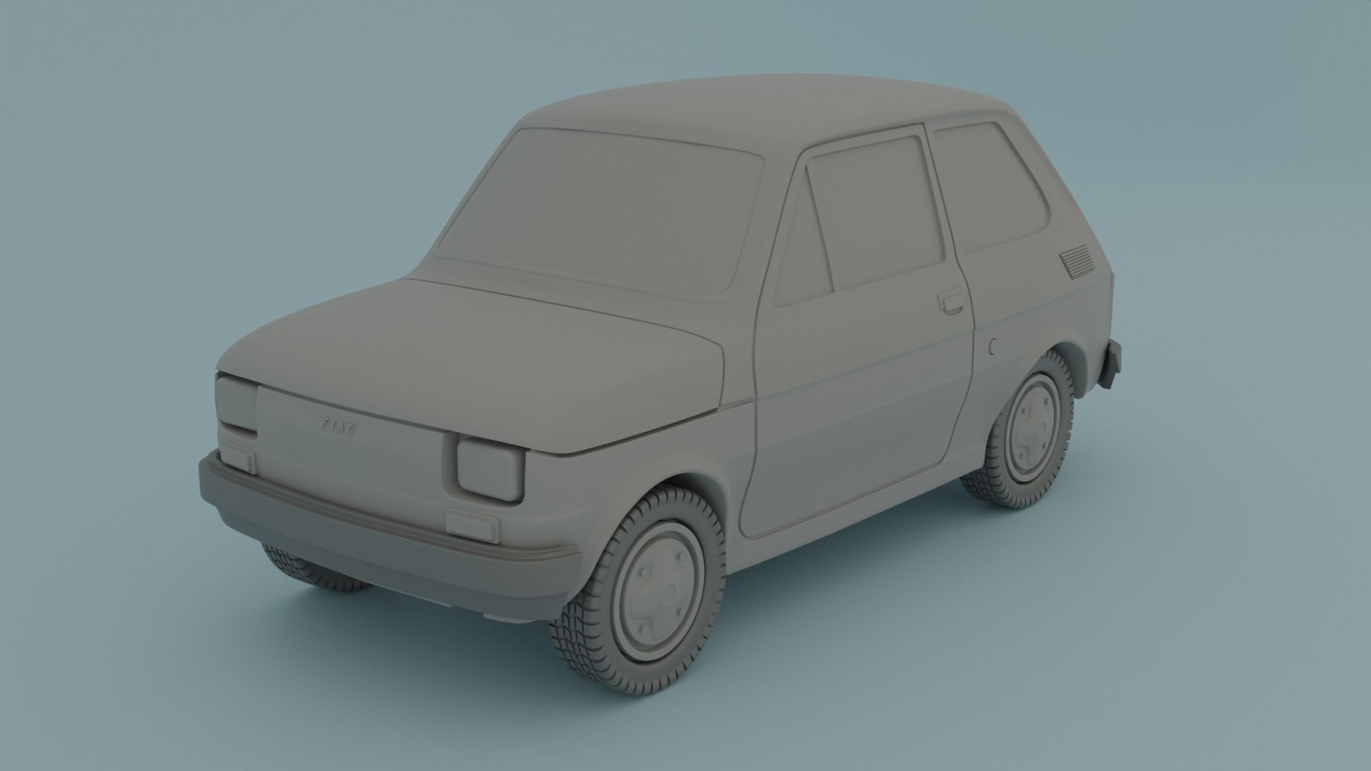 Polski FIAT Free 3D print model_6