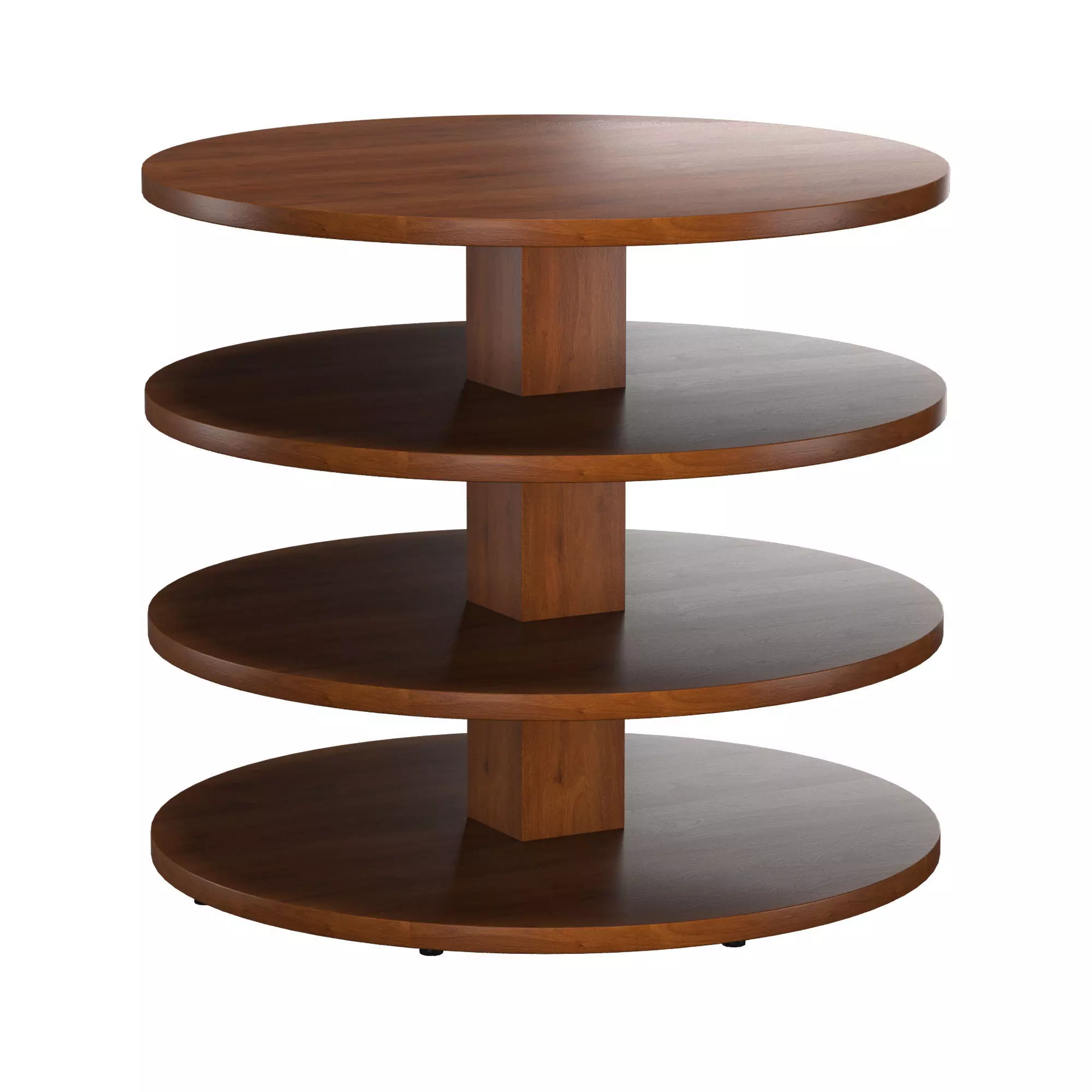 Circular Side Table 3D model_0