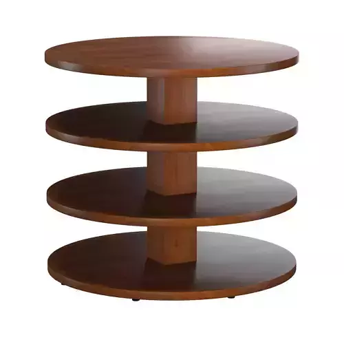 Circular Side Table 3D model