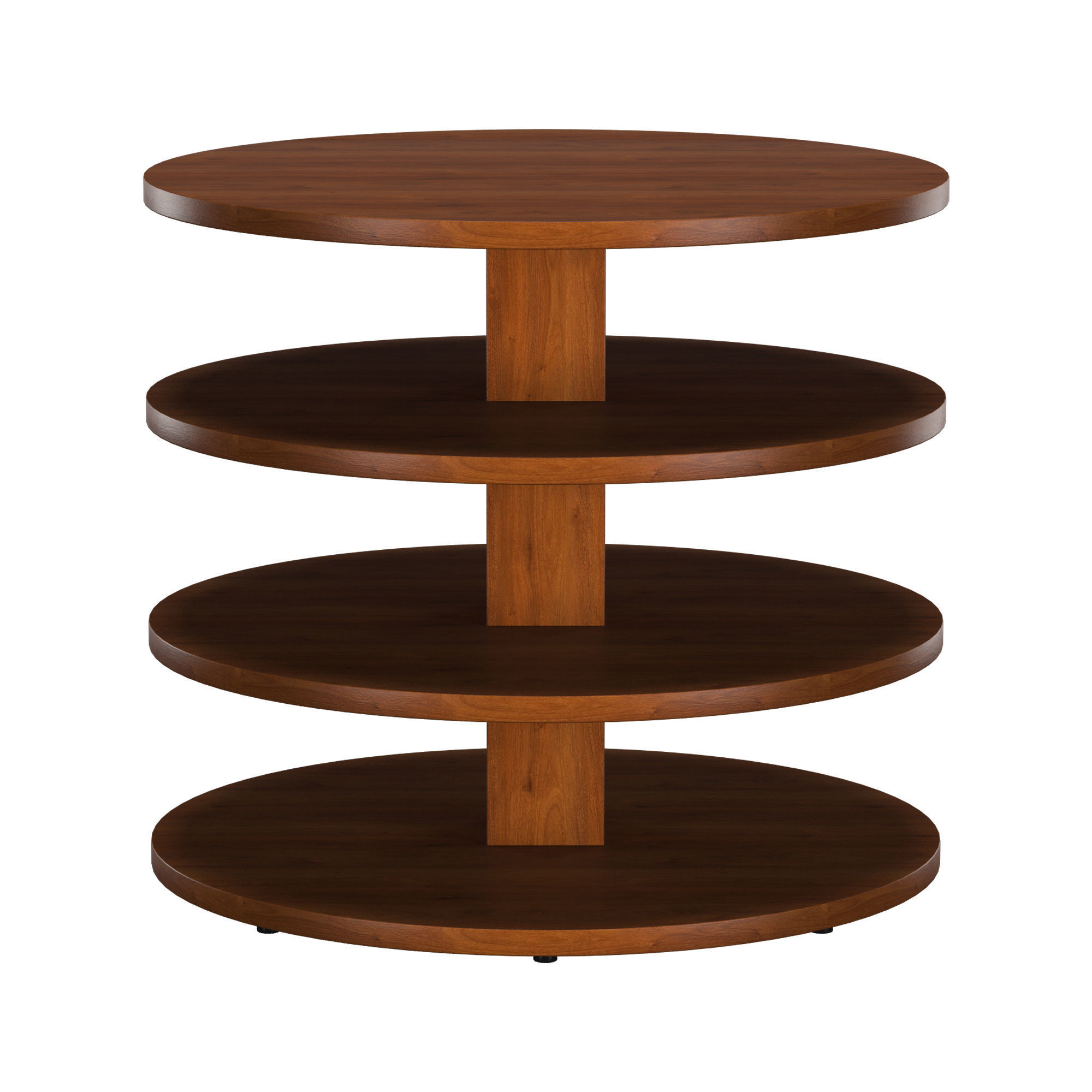 Circular Side Table 3D model_1