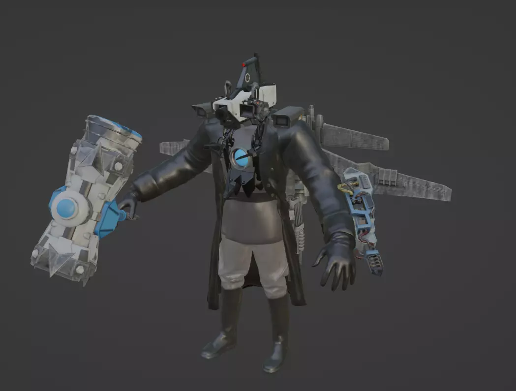 cameramen titan skibidi toilet 3D model_0