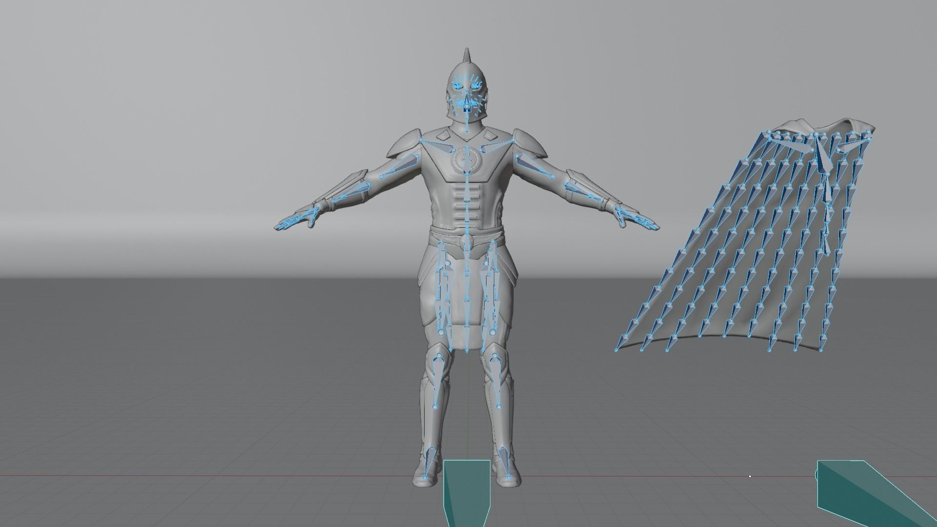 Doctor Fate 3D asset - Rigged - Injustice 3D model_5