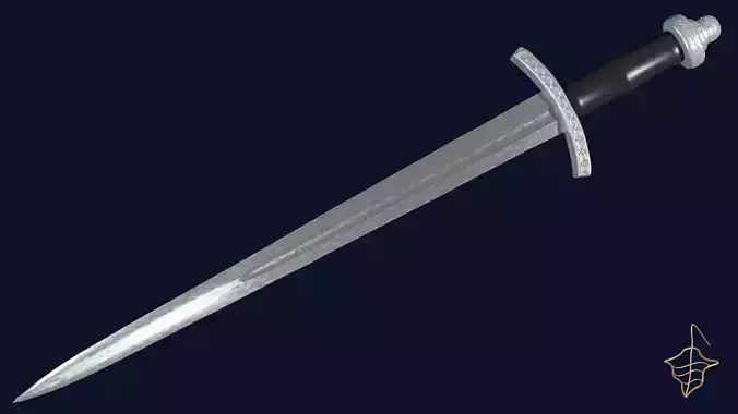 Excalibur sword with Caroling handle