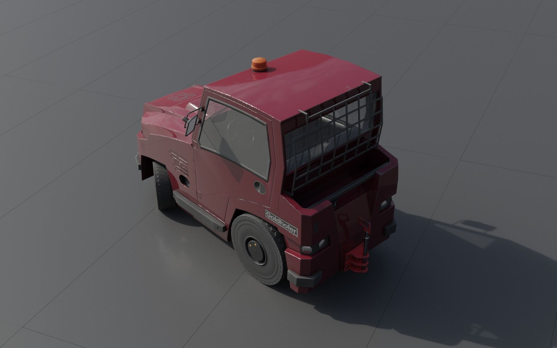 Sherpa D low-poly Low-poly 3D model_5