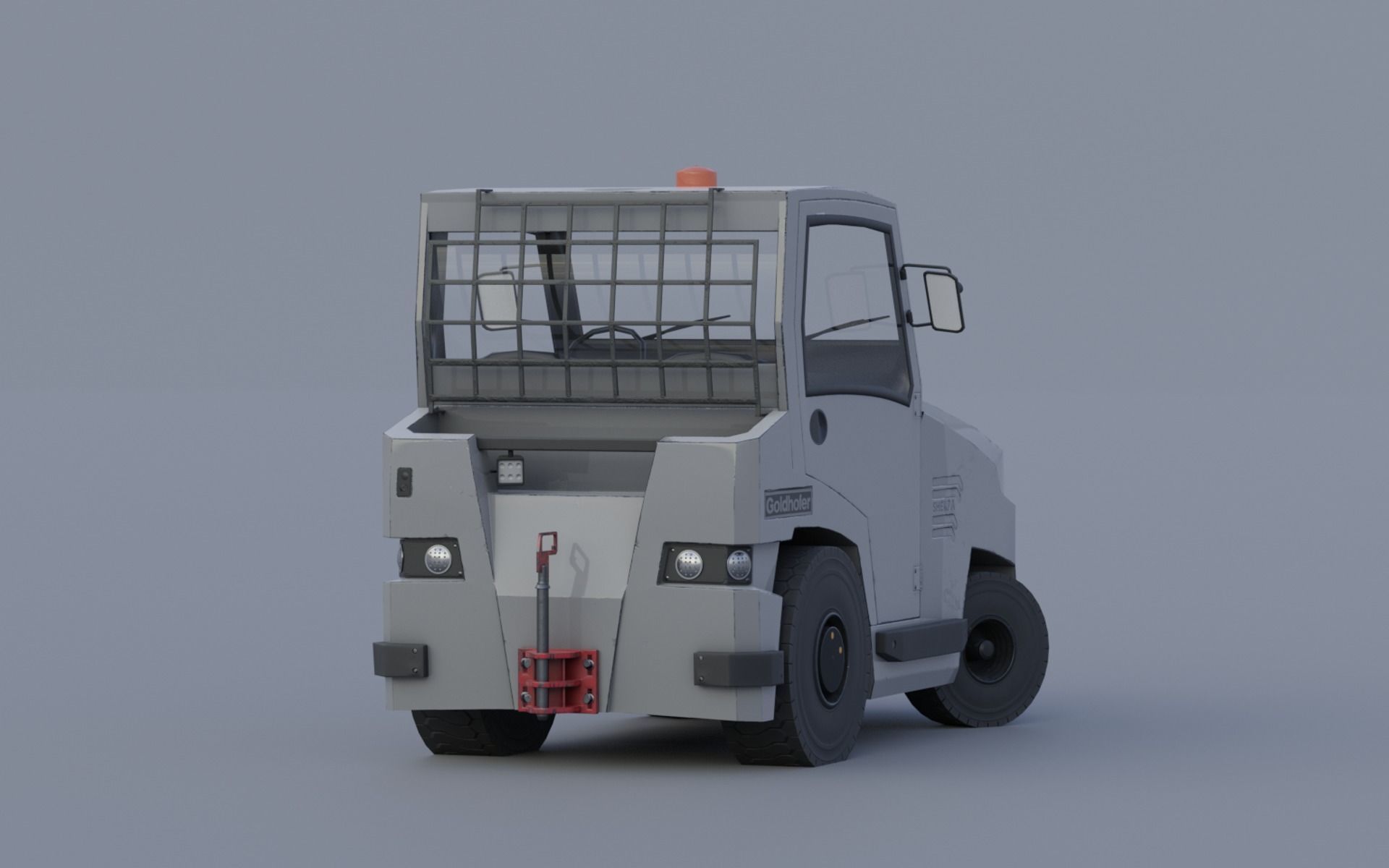 Sherpa D low-poly Low-poly 3D model_2