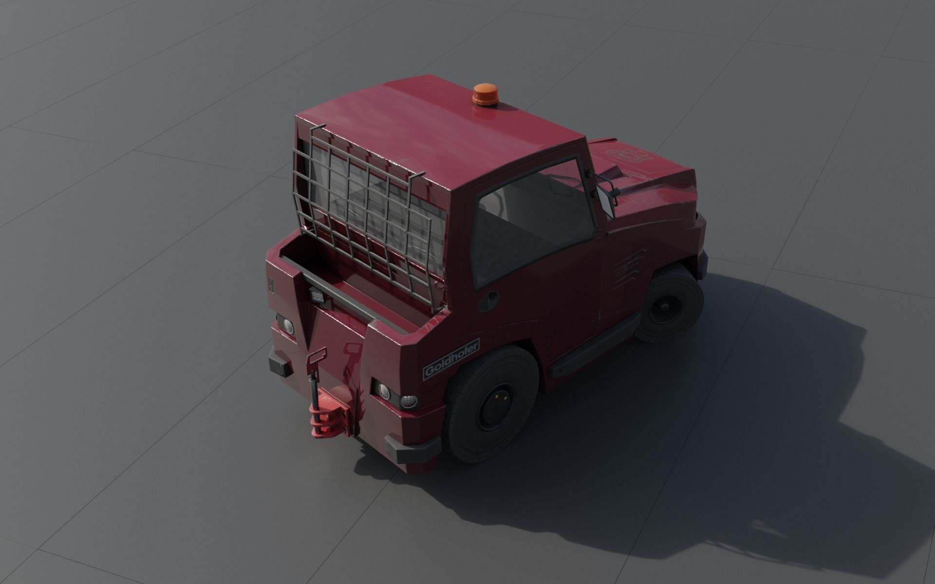 Sherpa D low-poly Low-poly 3D model_7