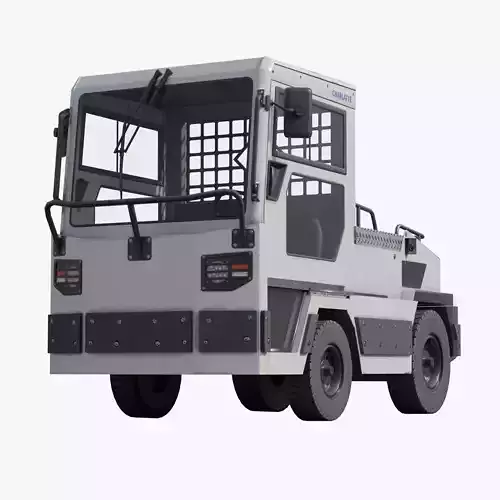 Charlatte 135 lowpoly Low-poly 3D model