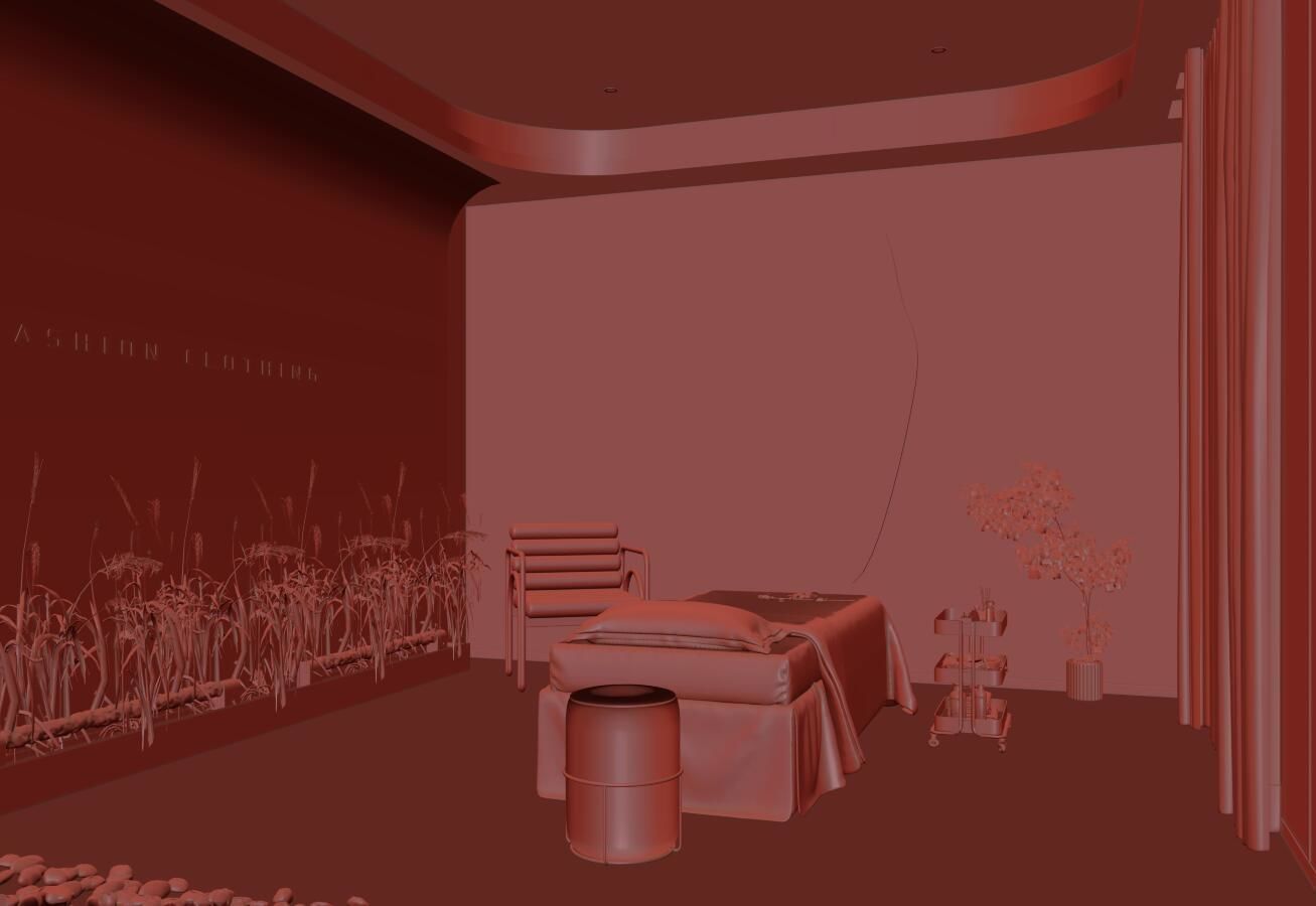  Beauty Salon 3D model_3