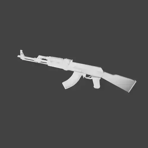 Assault Rifle AK47 Kalashnikov low price  3D model