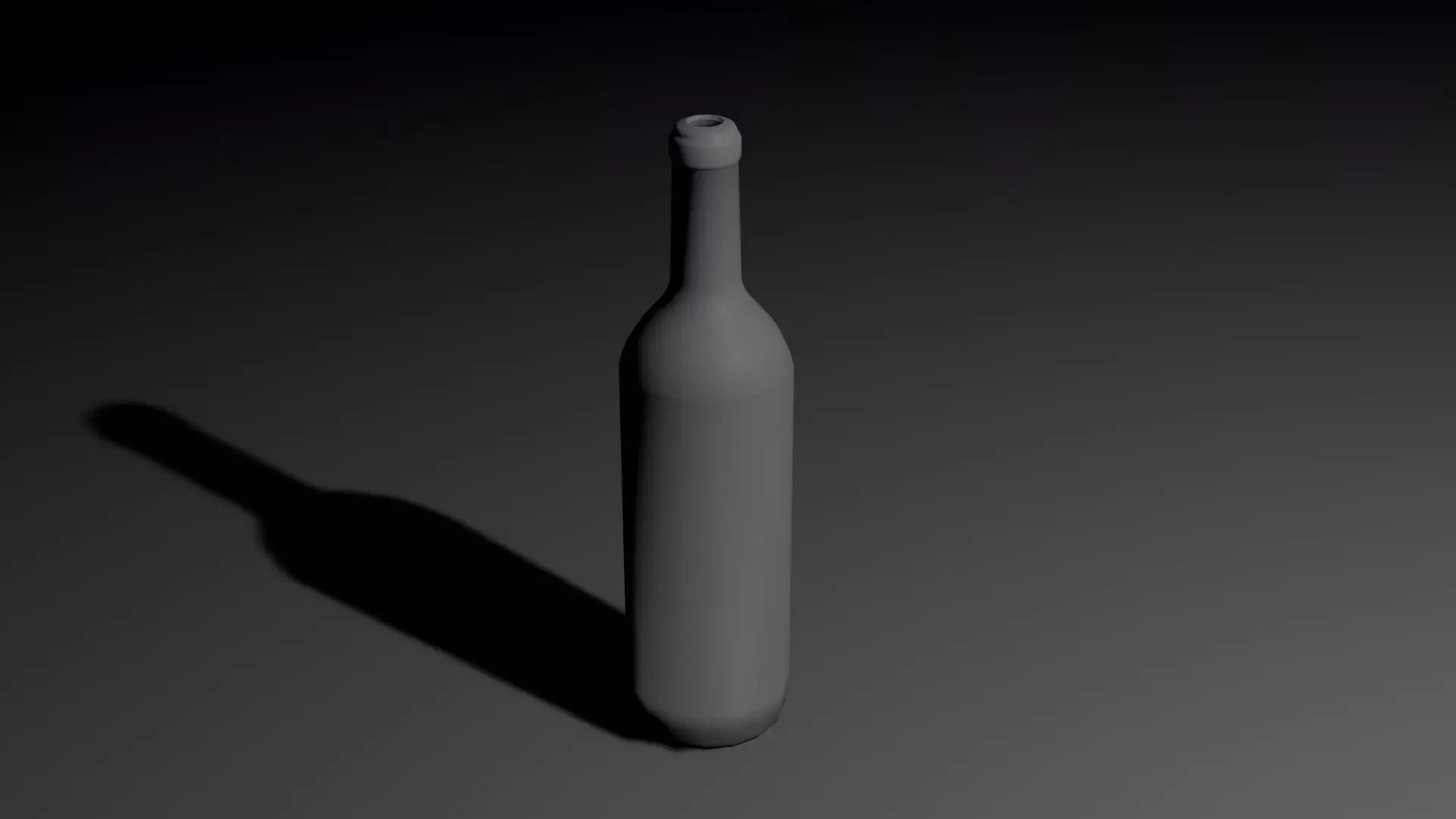 Bottle Free low-poly 3D model_0