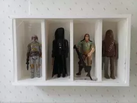 ACTION FIGURE OR TOY CAR DISPLAY CASE WITH WINDOW OPTION 4 large 3D print model_0