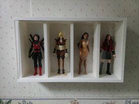 ACTION FIGURE OR TOY CAR DISPLAY CASE WITH WINDOW OPTION 4 large 3D print model_2