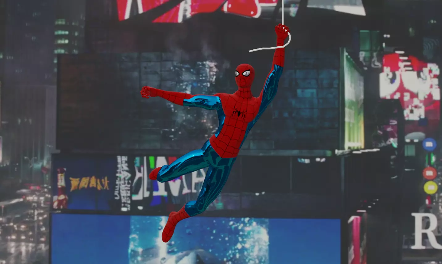 Spider-Man No Way Home Final Swing Suits Low-poly 3D model_0