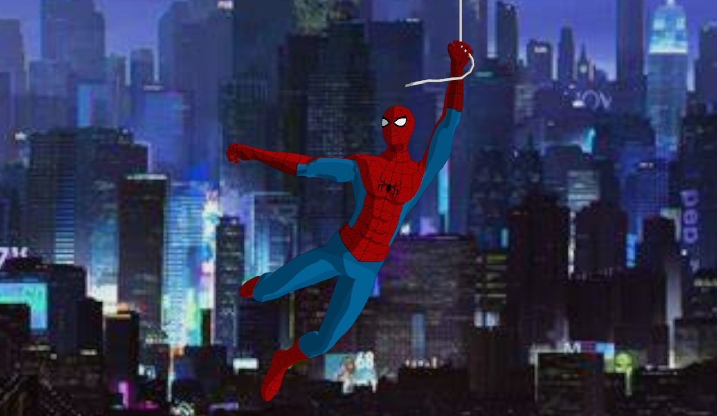 Spider-Man No Way Home Final Swing Suits Low-poly 3D model_1