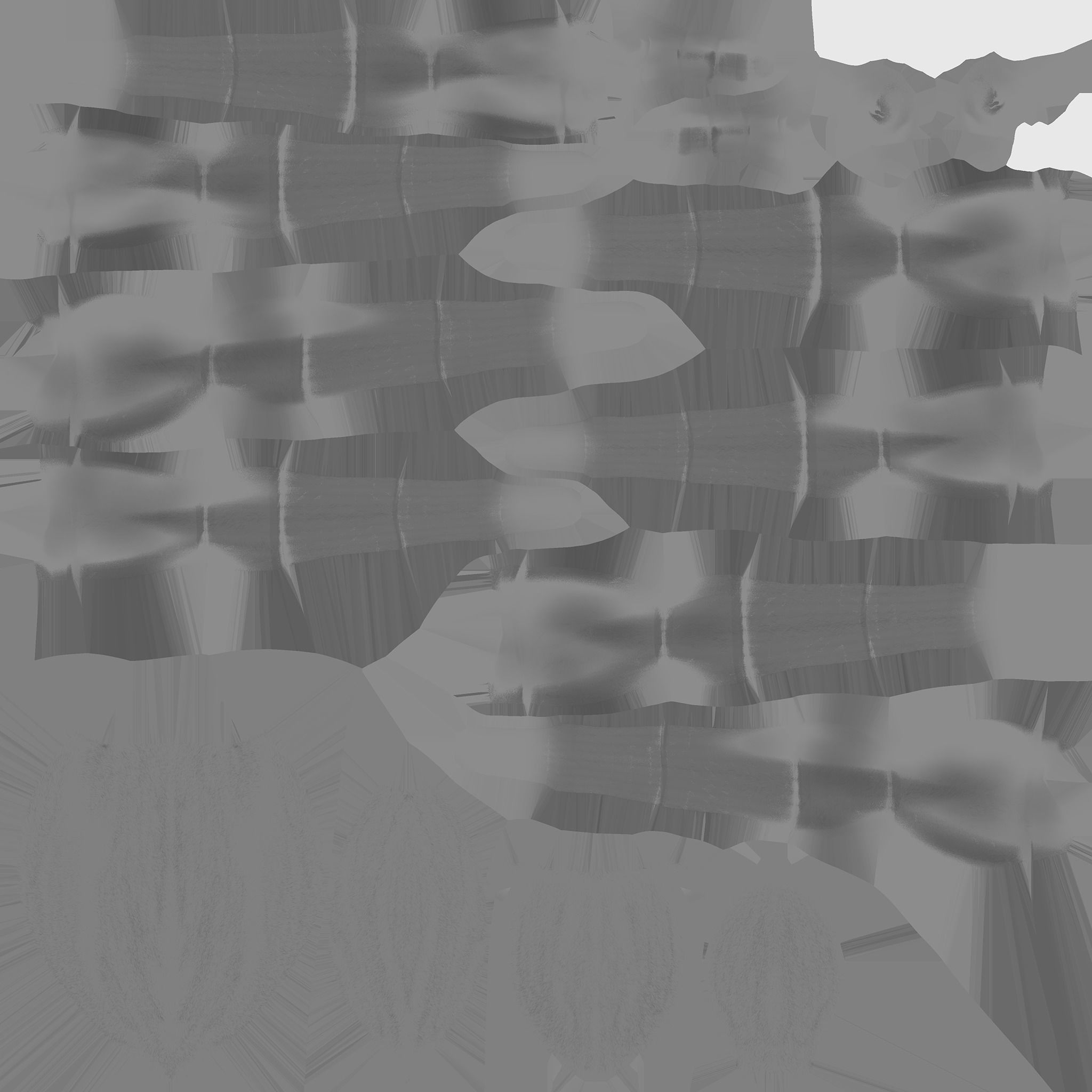 Wolf Spider Low-poly 3D model_13