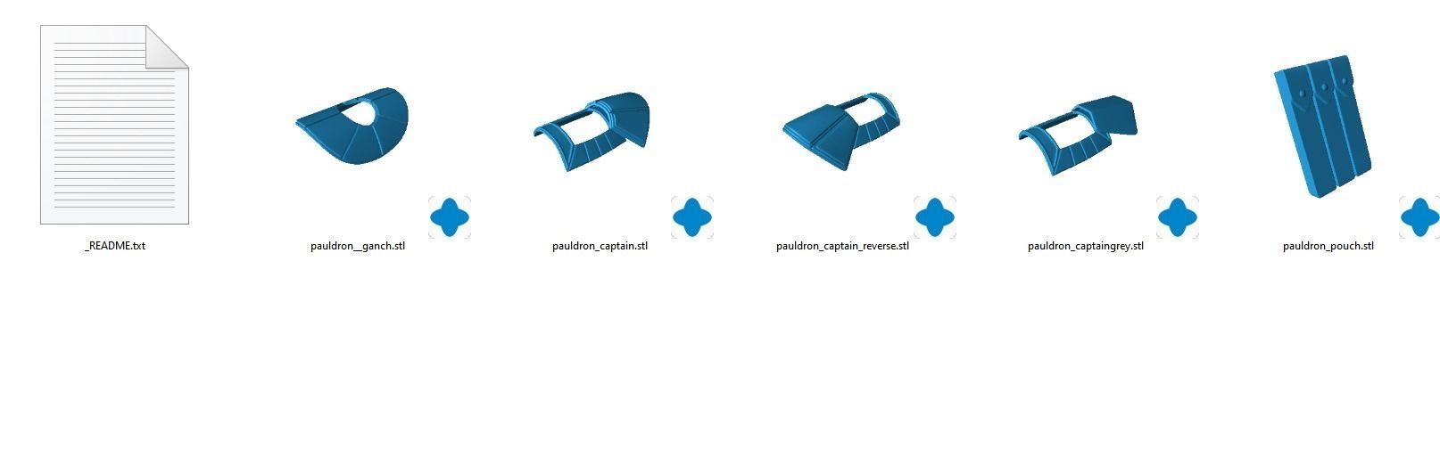 Clone Trooper Pauldrons For Action Figures 3D print model_1