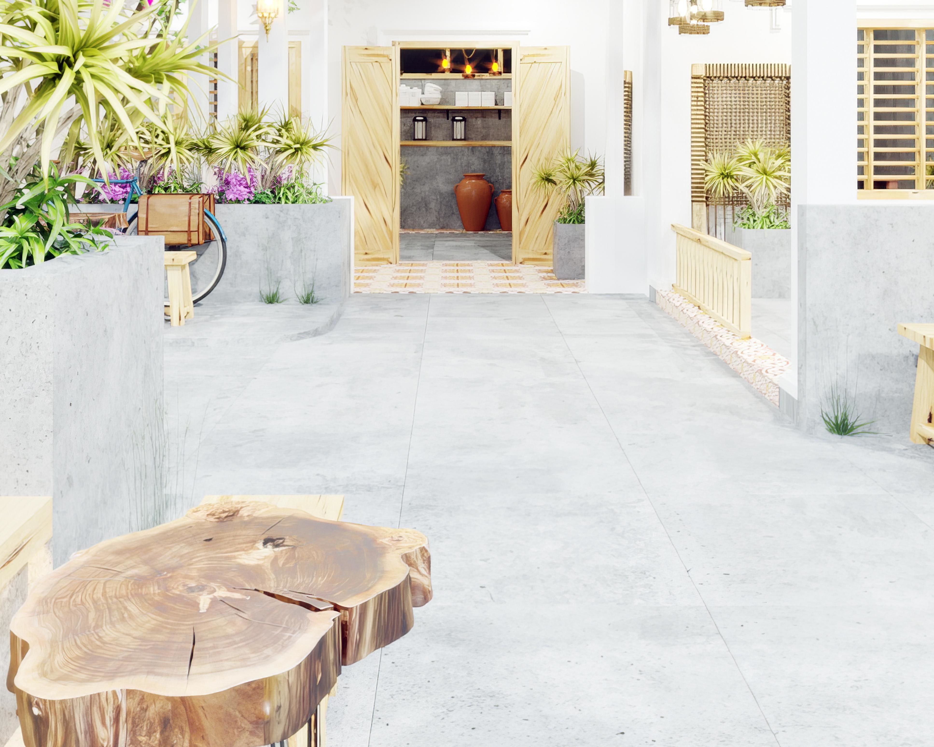 coffee Modern shop 3D model_5