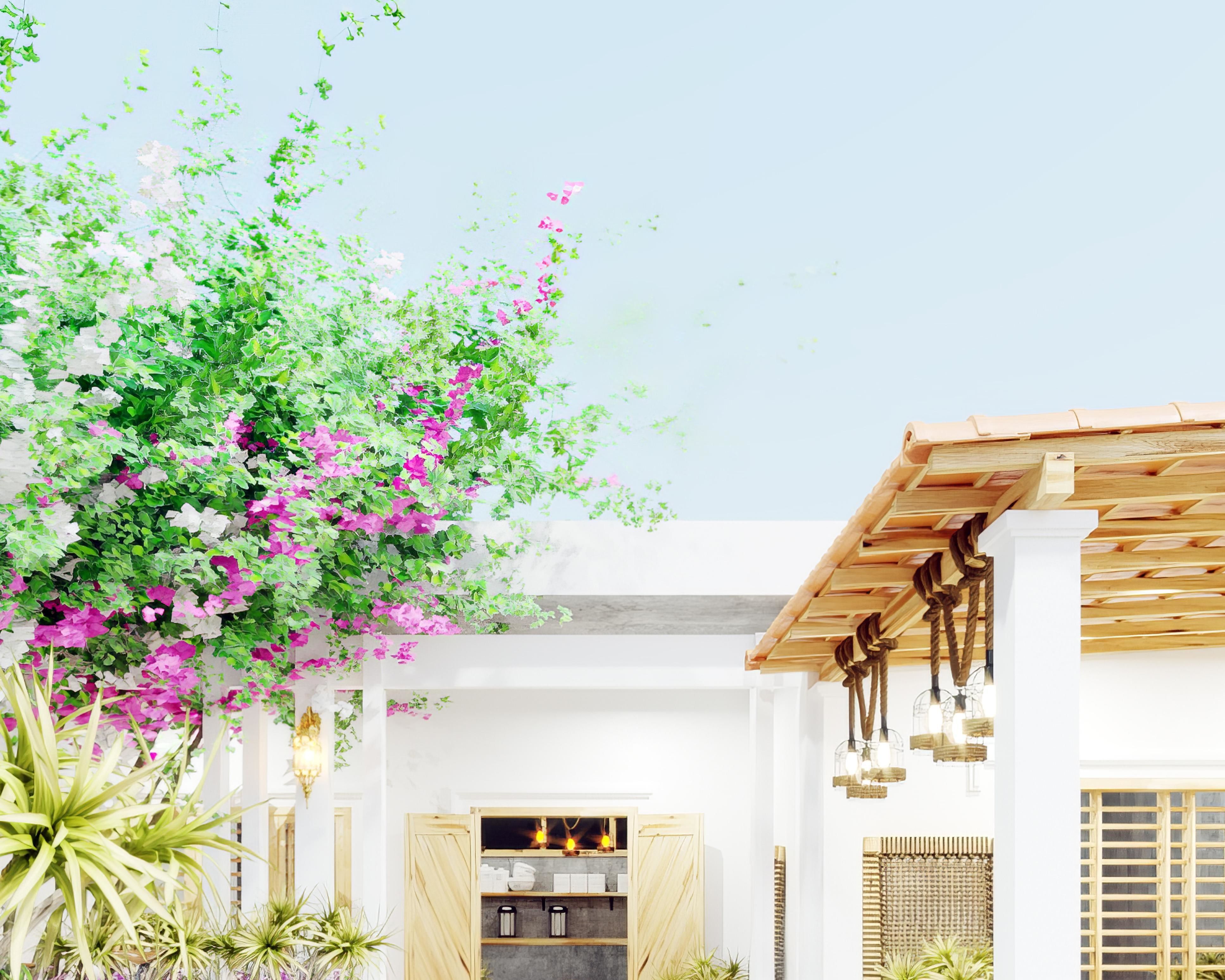 coffee Modern shop 3D model_2