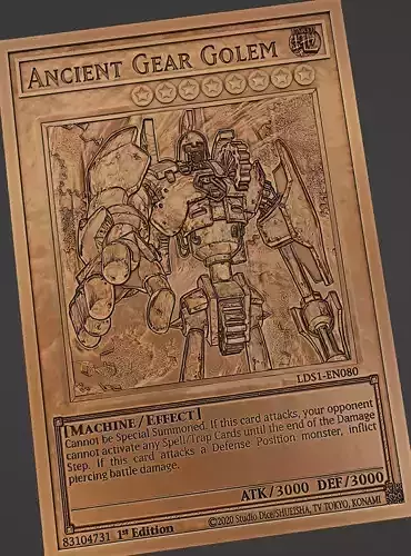 ancient gear golem - yugioh