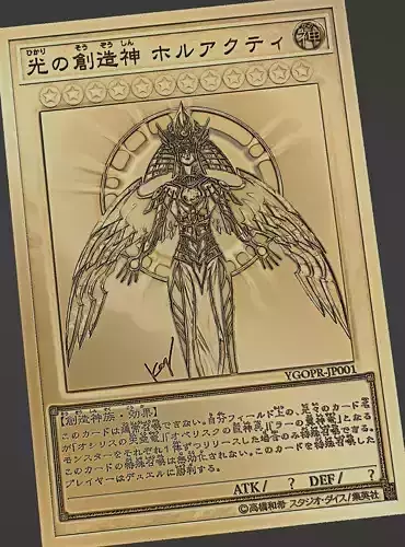 holactie the creator of light - japanese - yugioh 3D print model
