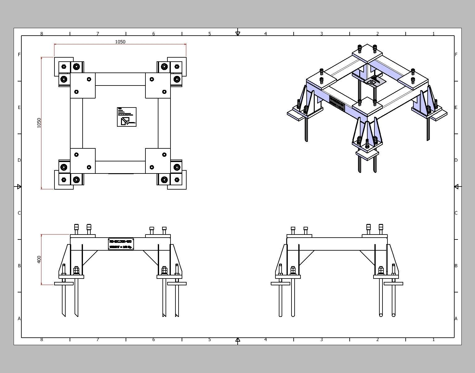 26370-ROBOT BASE BX130X-400 3D model_9