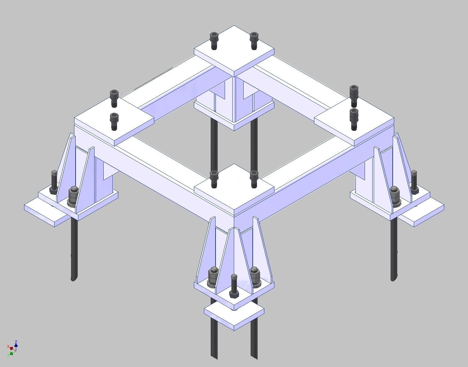 26370-ROBOT BASE BX130X-400 3D model_7