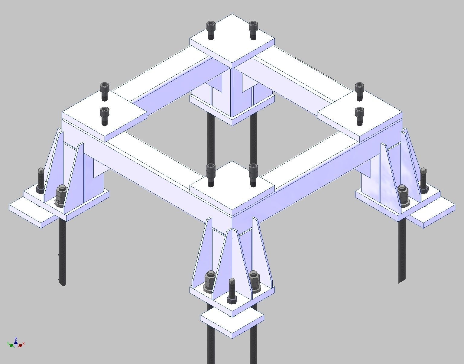 26370-ROBOT BASE BX130X-400 3D model_8