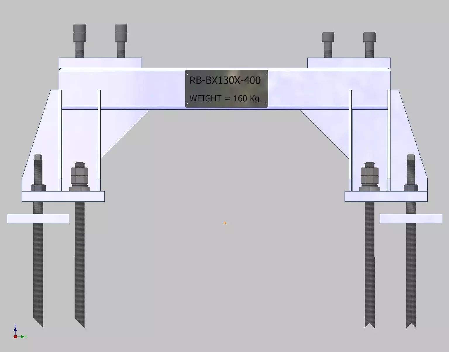 26370-ROBOT BASE BX130X-400 3D model_0