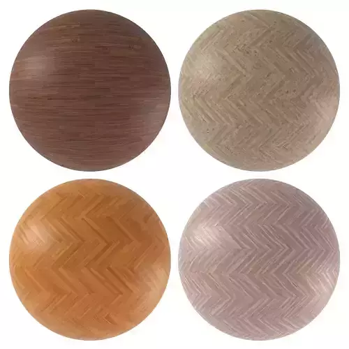 Parquet - Laminate - Wooden floor 4 in 1