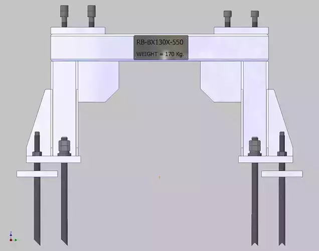26371-ROBOT BASE BX130X-550 3D model