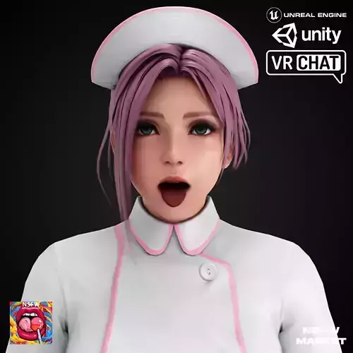 EXCLUSIVE EDITION RIGGED CHARACTER ELISE - SUSTER Low-poly 3D model