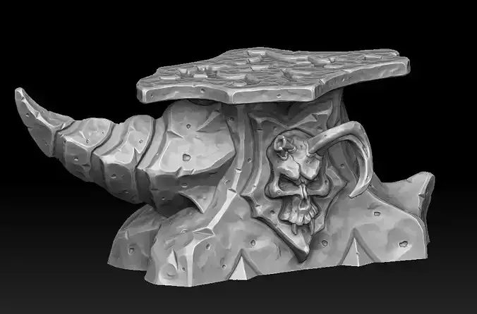 Undead anvil 3d print