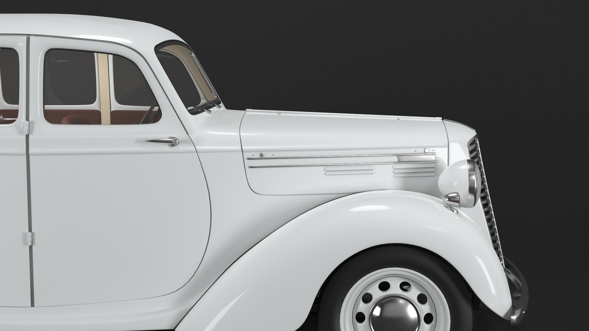 Hindustan Ten 3d Car Model 3D model_8