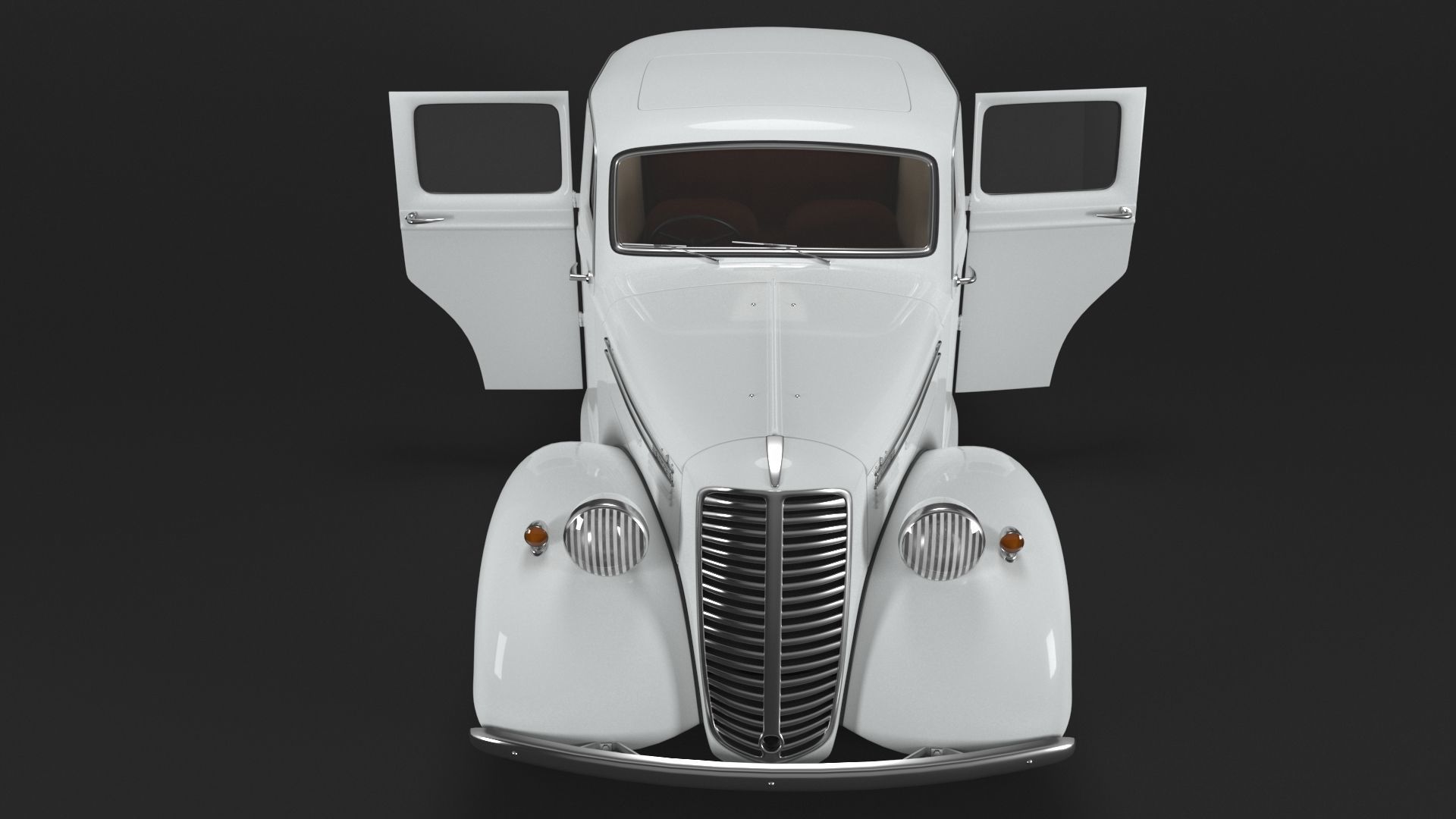 Hindustan Ten 3d Car Model 3D model_14