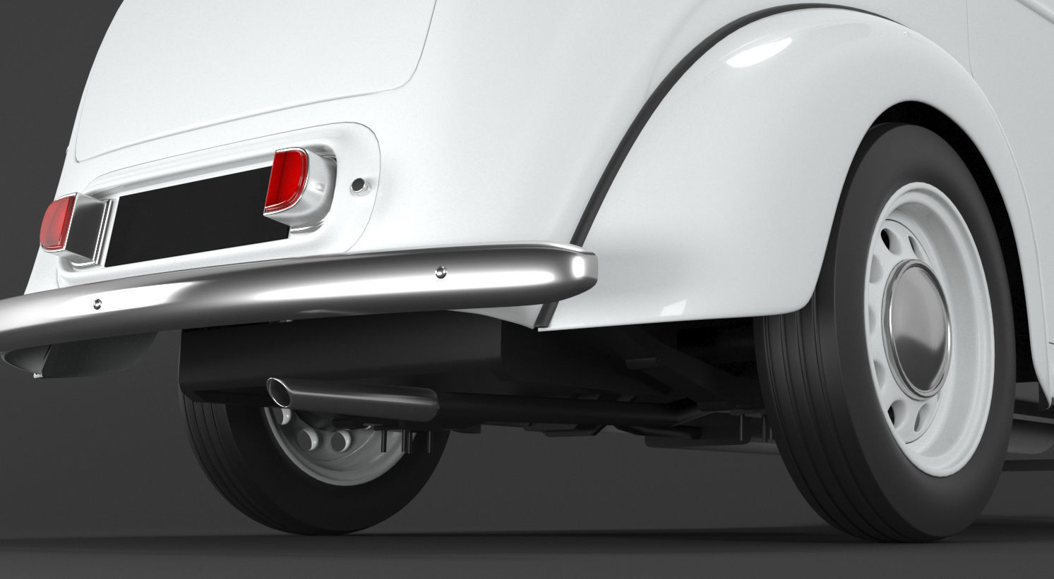 Hindustan Ten 3d Car Model 3D model_15