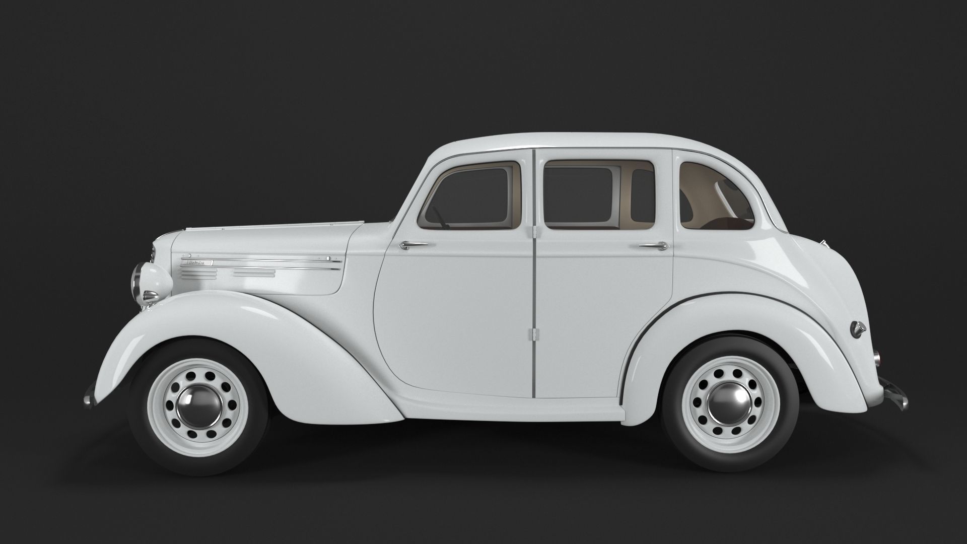 Hindustan Ten 3d Car Model 3D model_22