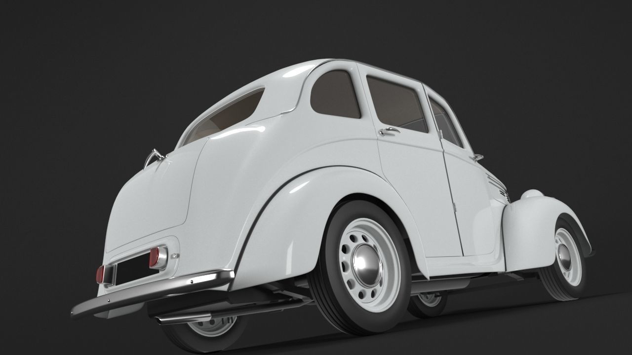 Hindustan Ten 3d Car Model 3D model_21