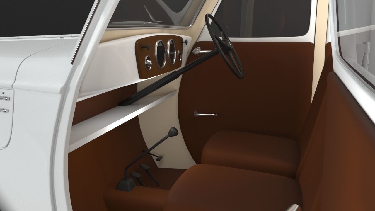 Hindustan Ten 3d Car Model 3D model_10