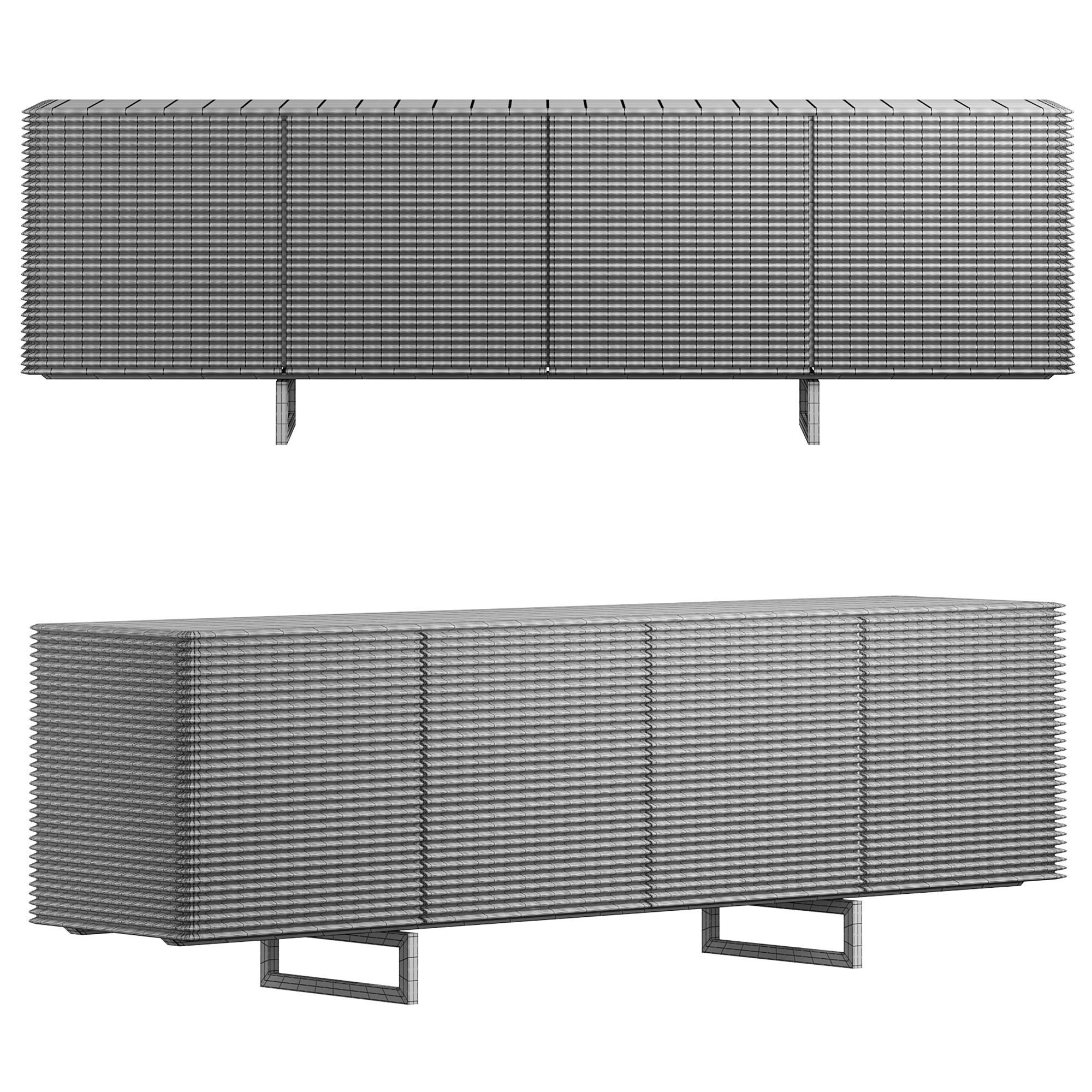 Riga sideboard by porada 3D model_4