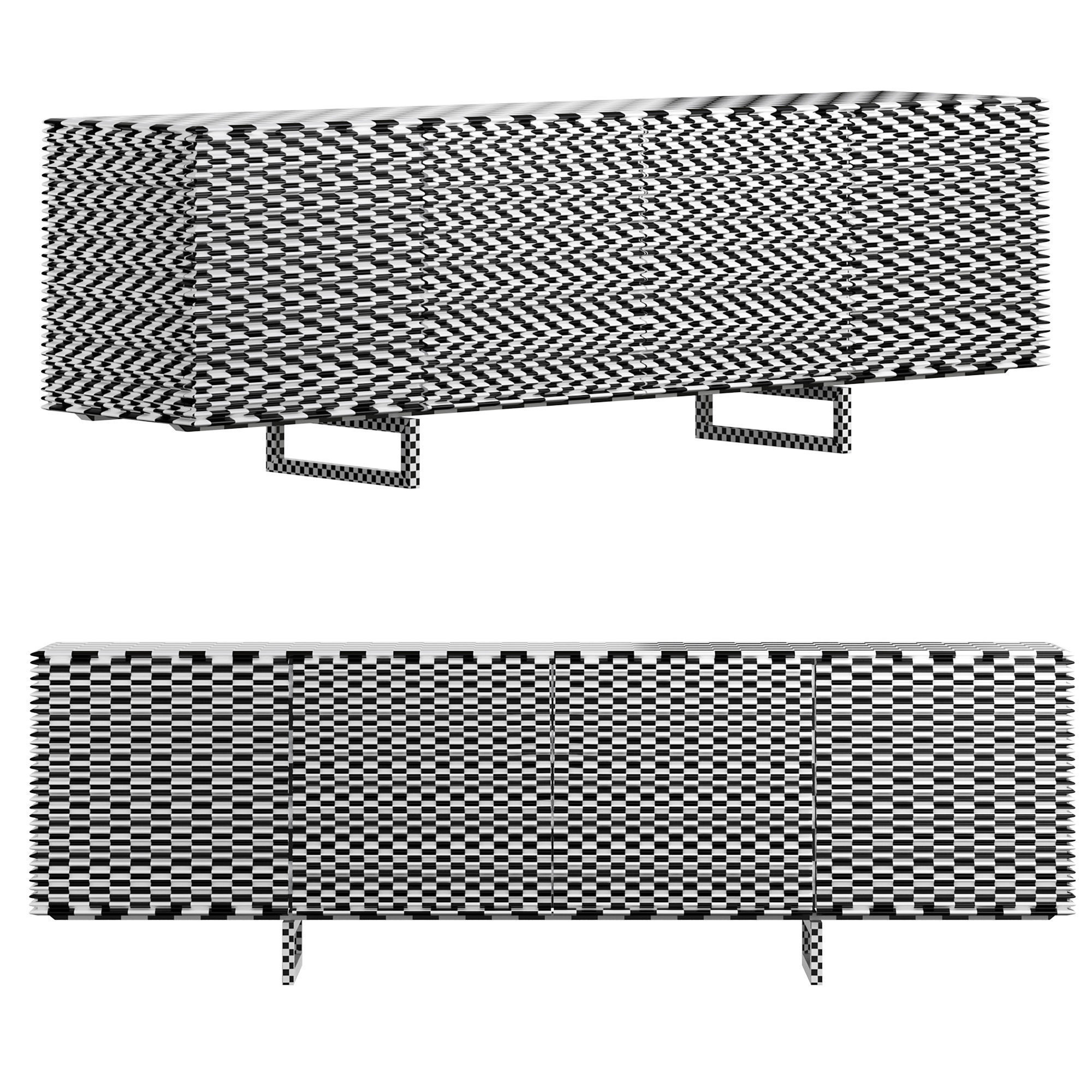 Riga sideboard by porada 3D model_3